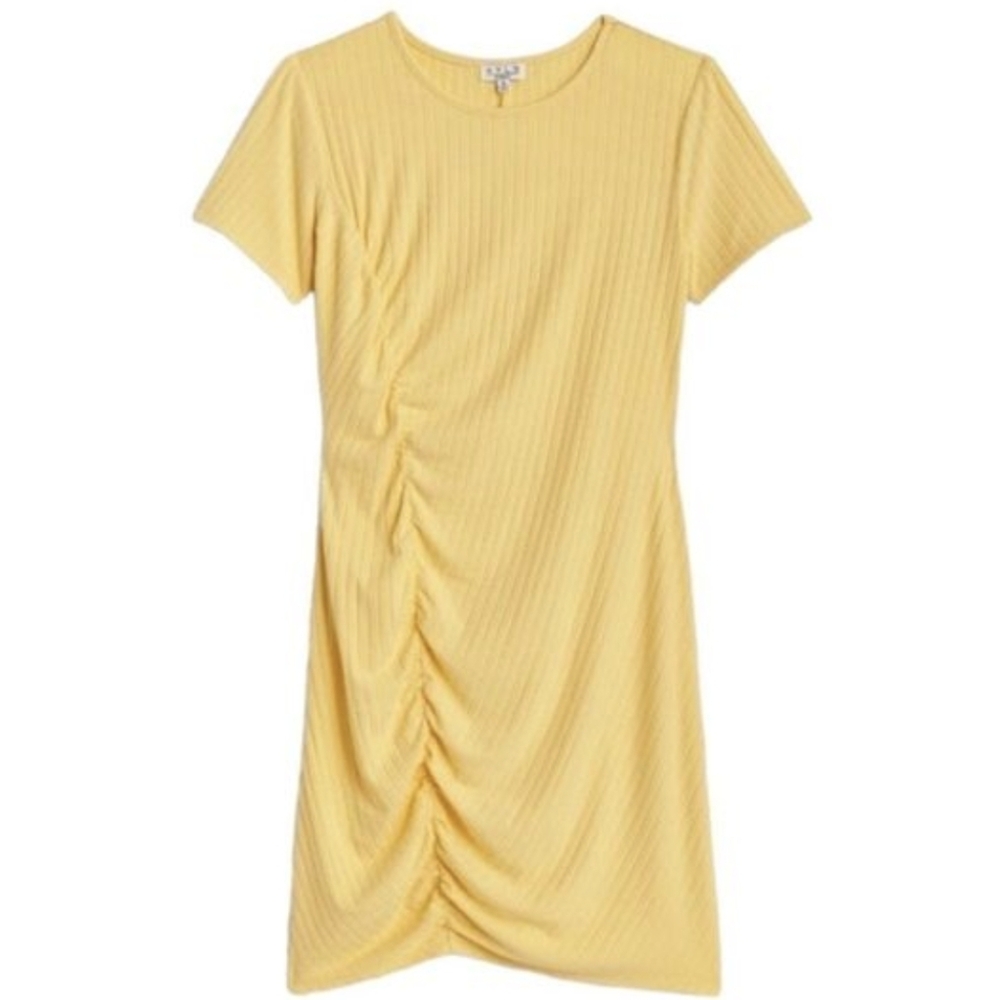 AVLN Studio Kate Ruched Knit Dress- XS